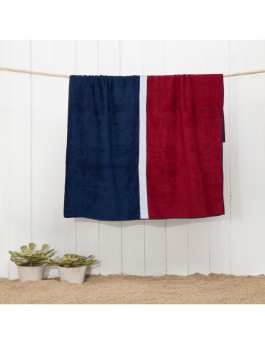Terry beach towel in 3 colors